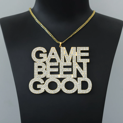Three Names Custom Necklace Hip Hop Iced Out Pendant Name Necklace -silviax