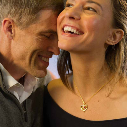 Love Forever Zircon Birthstone Pendant Personalized Custom Name Necklace 