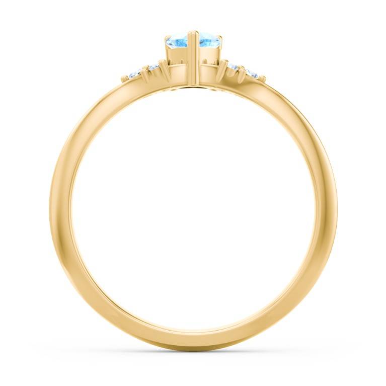 Heart Promise Ring Custom Zircon Ring-silviax