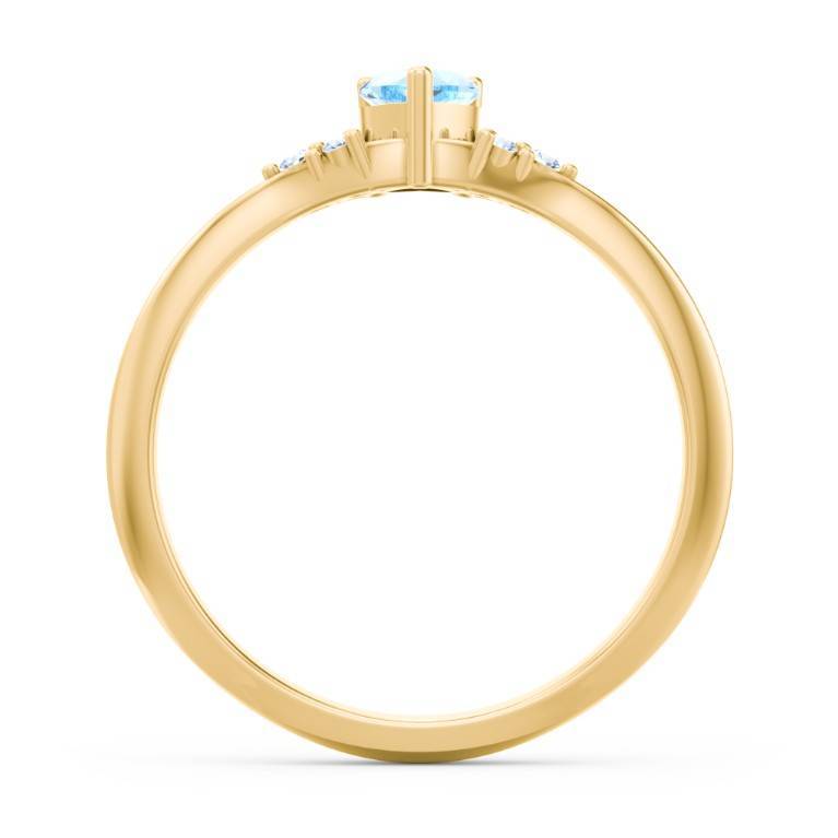 Heart Promise Ring Custom Zircon Ring-silviax