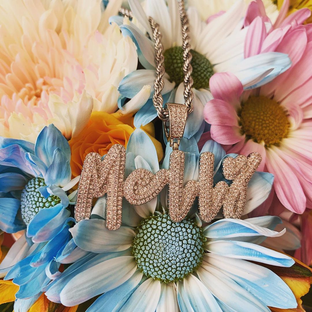 Hip Hop Style Iced Out Personalized Custom Name Necklace-silviax