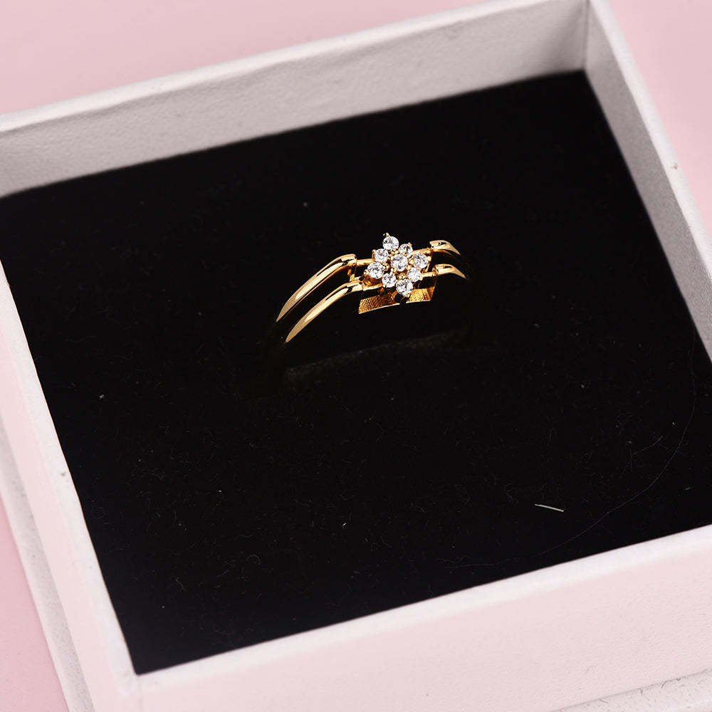 Can Buttons Ring Gold Plated Ring-silviax