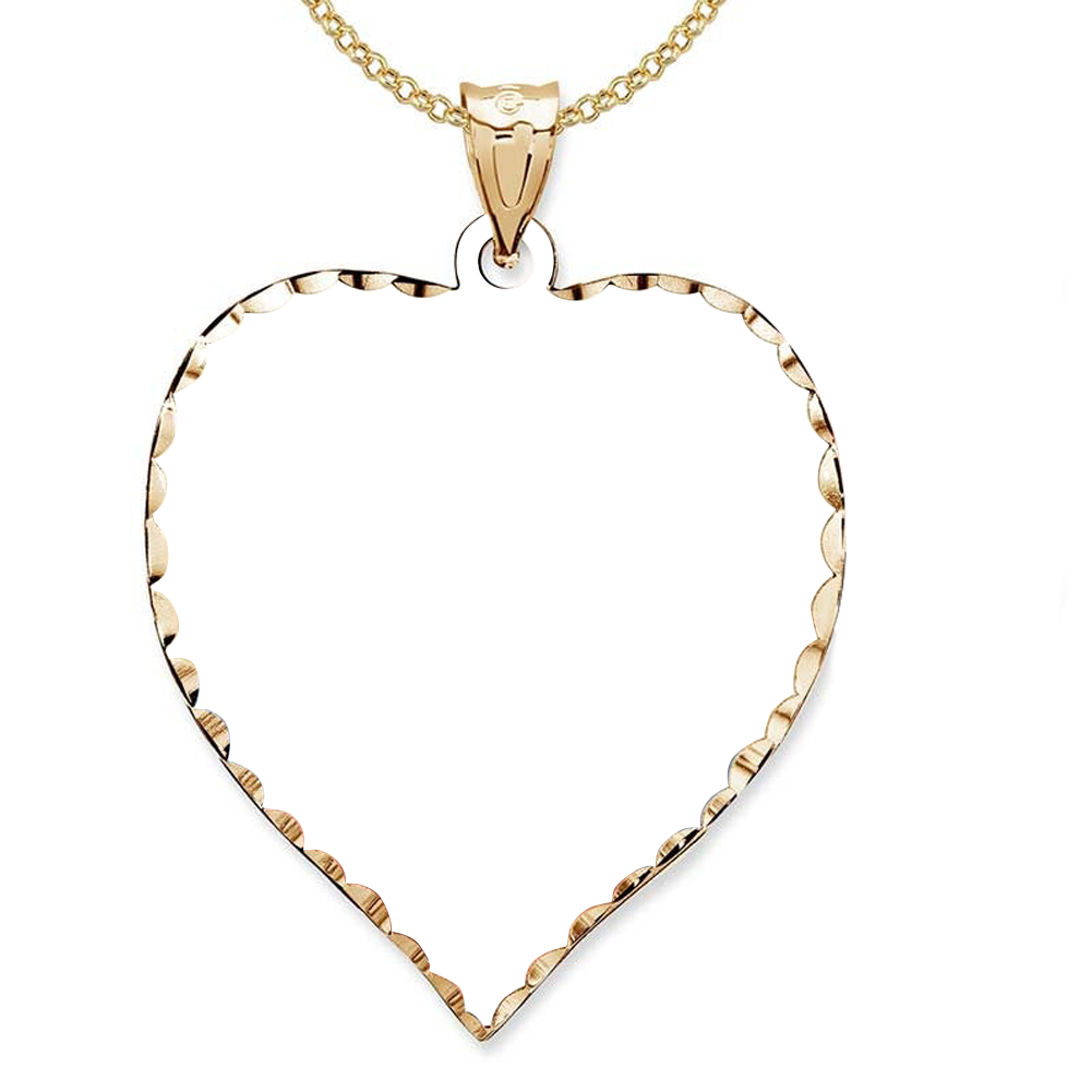 Heart Pendant Gold Plated Personalized Photo Necklace-silviax