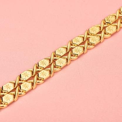 Double Layer Two Tone with Two Birds and Heart Personalized Custom Gold Plated Name Necklace XOXO Chain-silviax