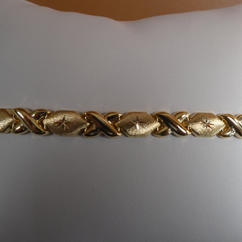 XOXO Chain Gold Plated Bracelet-silviax