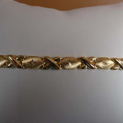 XOXO Chain Gold Plated Bracelet-silviax