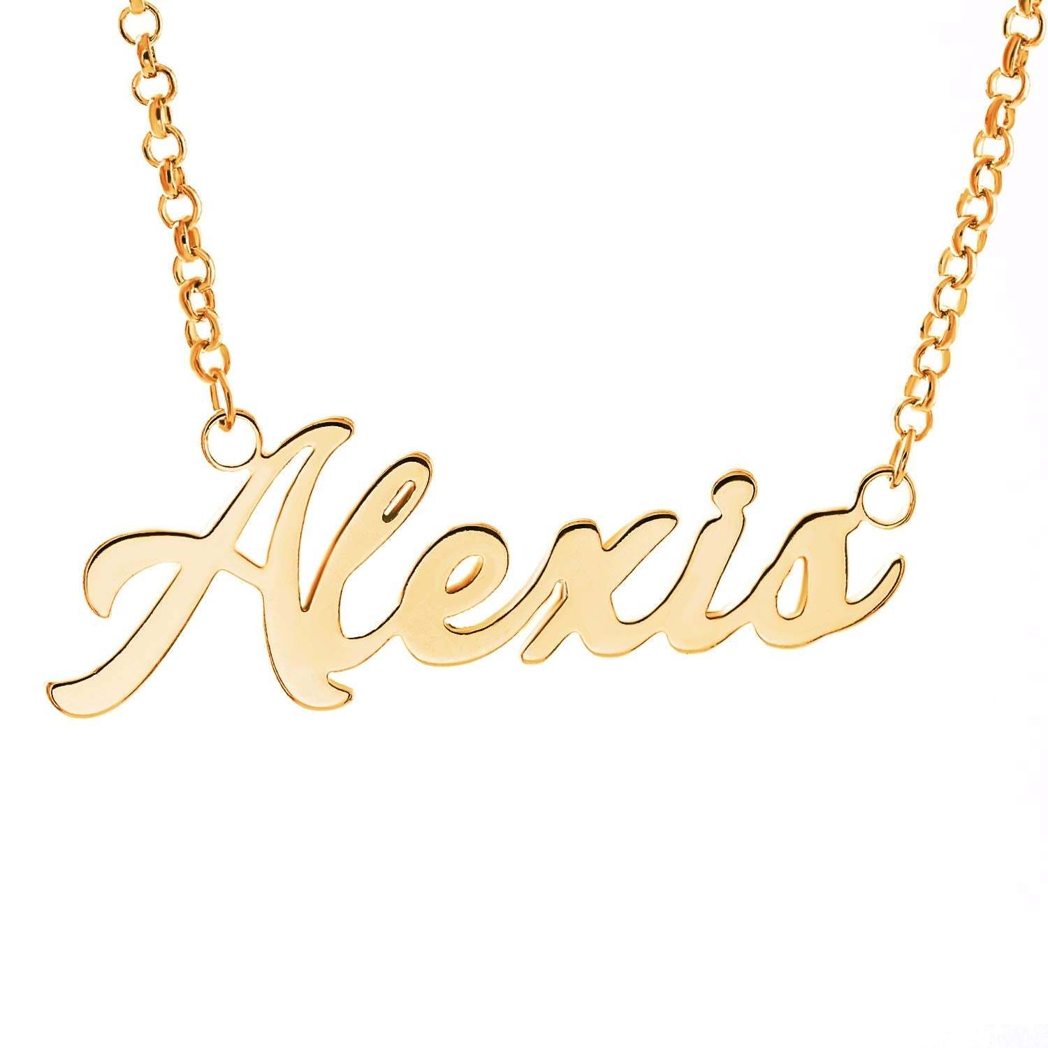 Sterling Silver Personalized Name Necklace-silviax