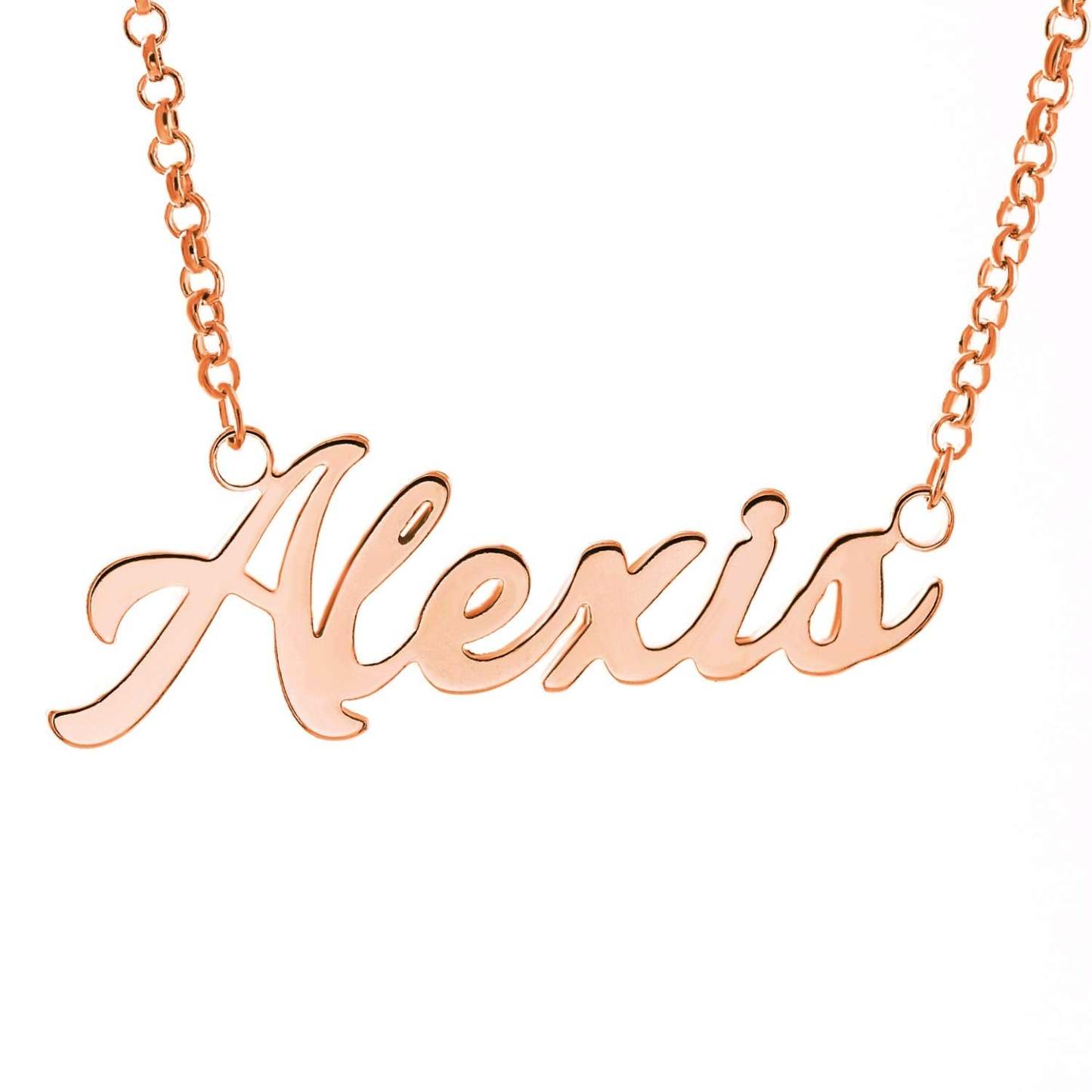 Sterling Silver Personalized Name Necklace-silviax
