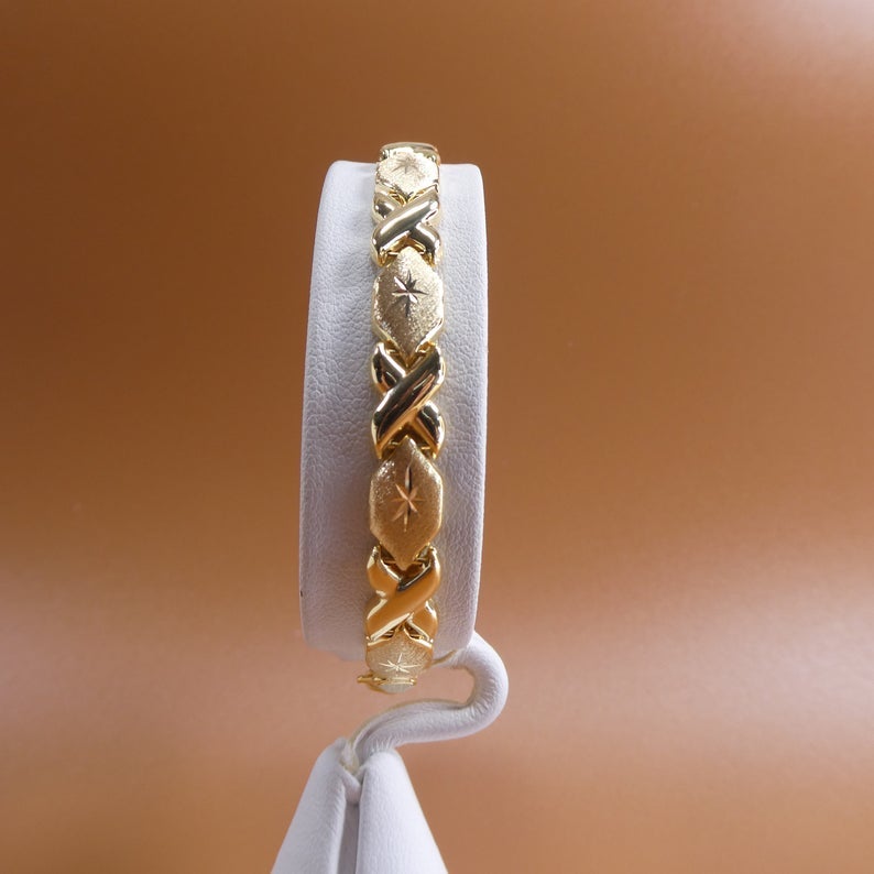 XOXO Chain Gold Plated Bracelet-silviax