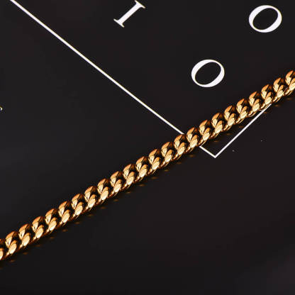 12mm Cuban Link Chain Gold Plated Hypoallergenic Hip Hop Jewelry Necklace For Men Women-silviax
