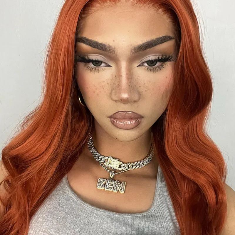 Iced Out Rope Chain 2 to 6 Baguette Letters Custom Name Initial Necklace-silviax