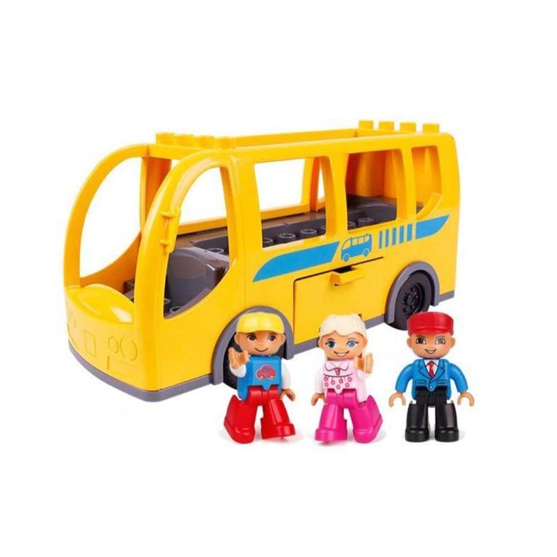 City Buses Model Vehicle Car Toys