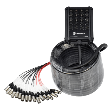 JUMPERZ Zipline DB25 To XLR Male 8-Channel Analog Snake Cable