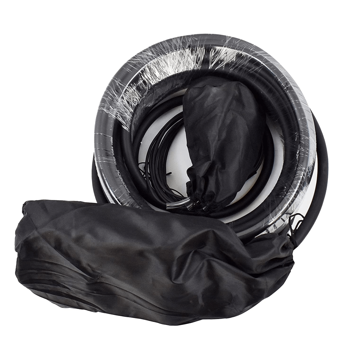 PRORECK 8-Channel Low Profile XLR Send Circuit Board Snake Cables, XLR Splitter Cable for Live, Recording, Stage, Studio, 50 Feet Long