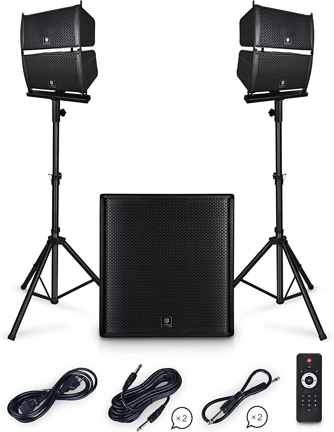 Unlock the Ultimate Sound Experience With Proreck CLUB4000 18-Inch 4000W DJ Pa System Outdoor Speakers