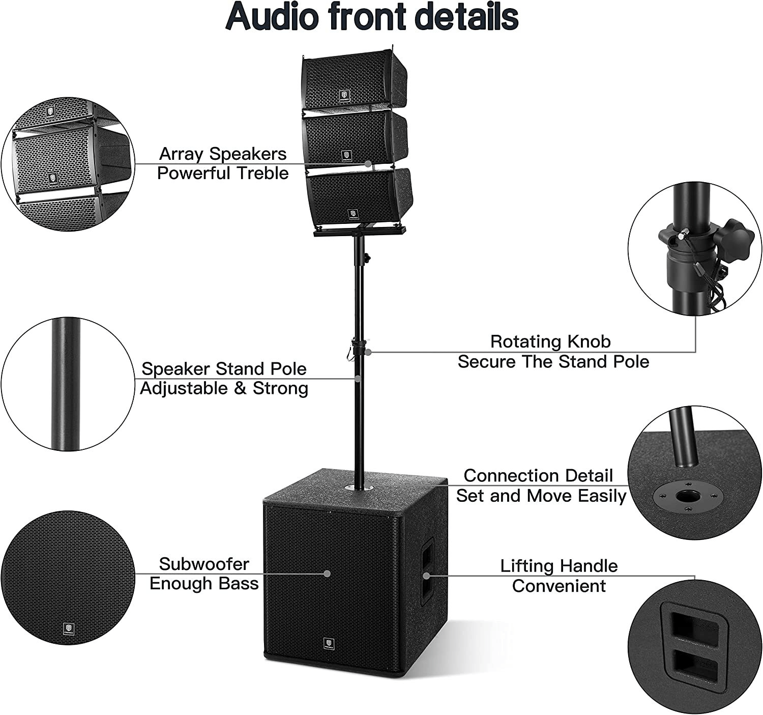 Proreck club best sale 3000 pa system