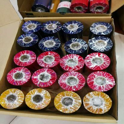 Garment Label Transfer Printing Black Wash Resin Thermal Transfer Ink Ribbon