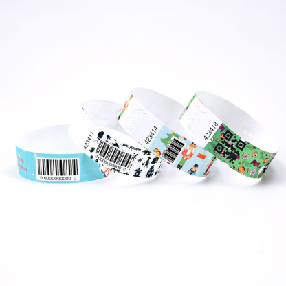 Top sponsor listing Disposable 13.56mhz  bracelet dupont paper wristbands