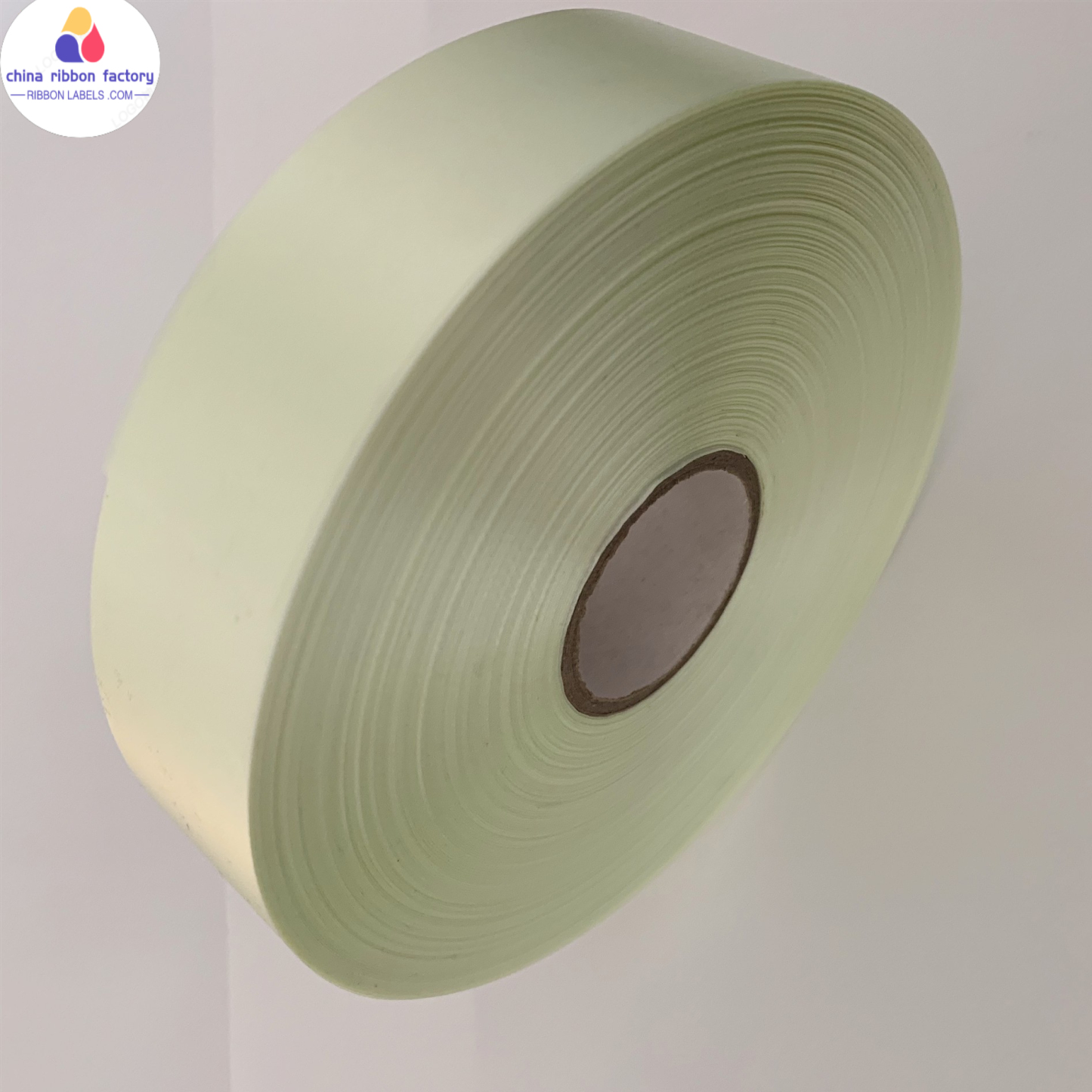 Factory supplier hot sales pale yellow/beige/cream-colored/light yellow polyester satin ribon