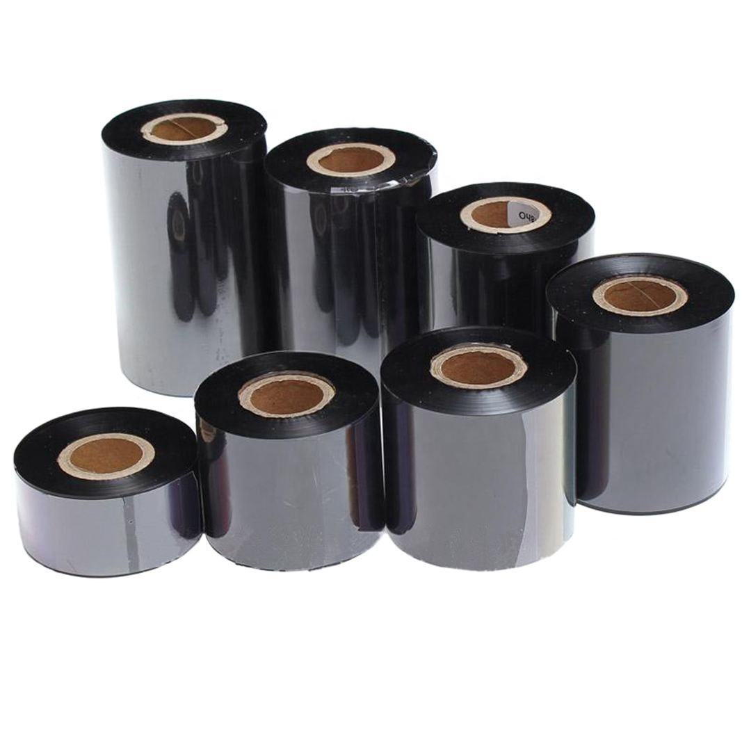 Garment Label Transfer Printing Black Wash Resin Thermal Transfer Ink Ribbon