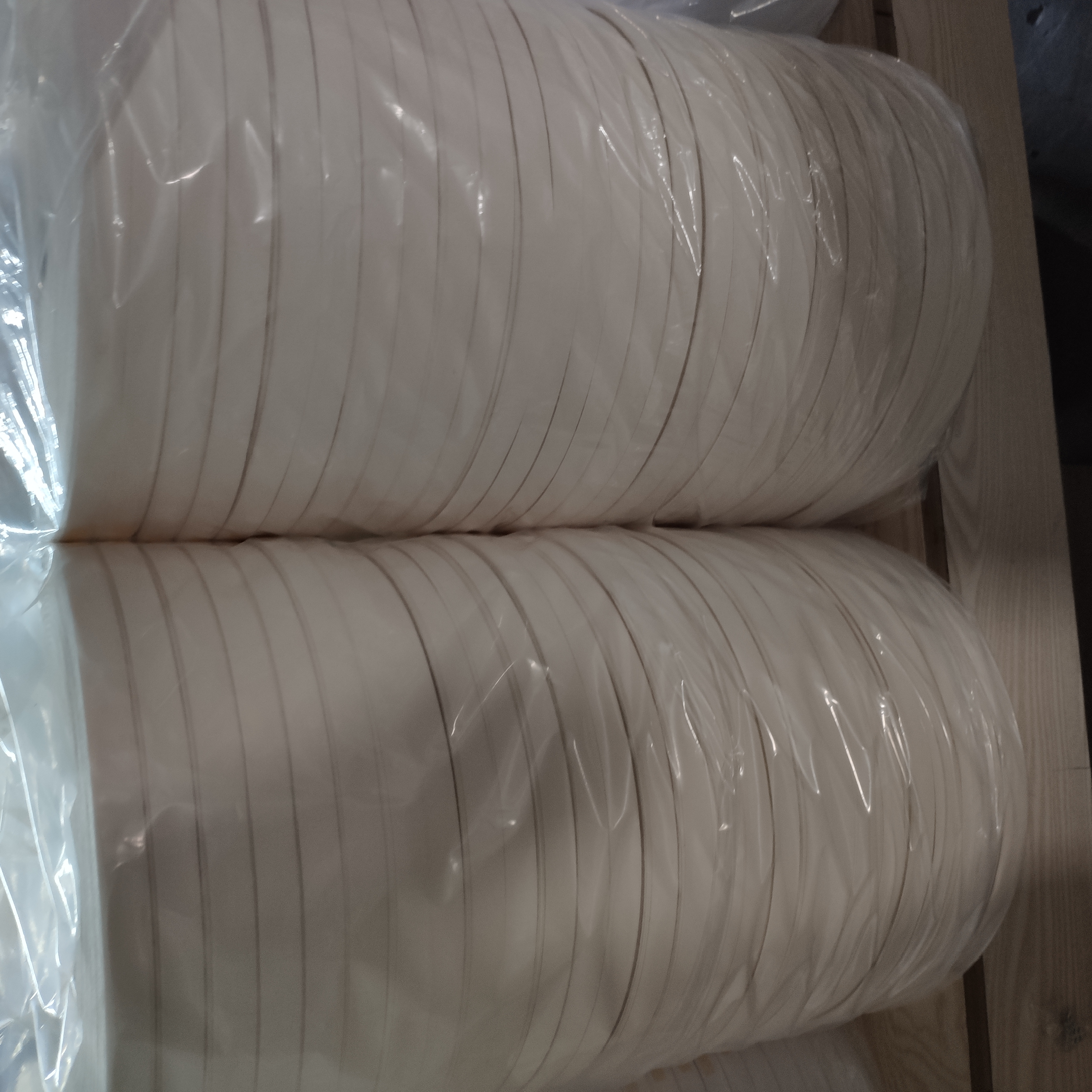  Custom printed cotton woven garment warming labe