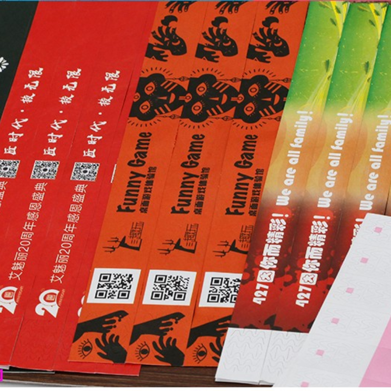 Top sponsor listing Disposable 13.56mhz  bracelet dupont paper wristbands