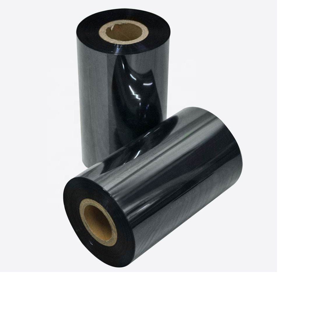 Garment Label Transfer Printing Black Wash Resin Thermal Transfer Ink Ribbon