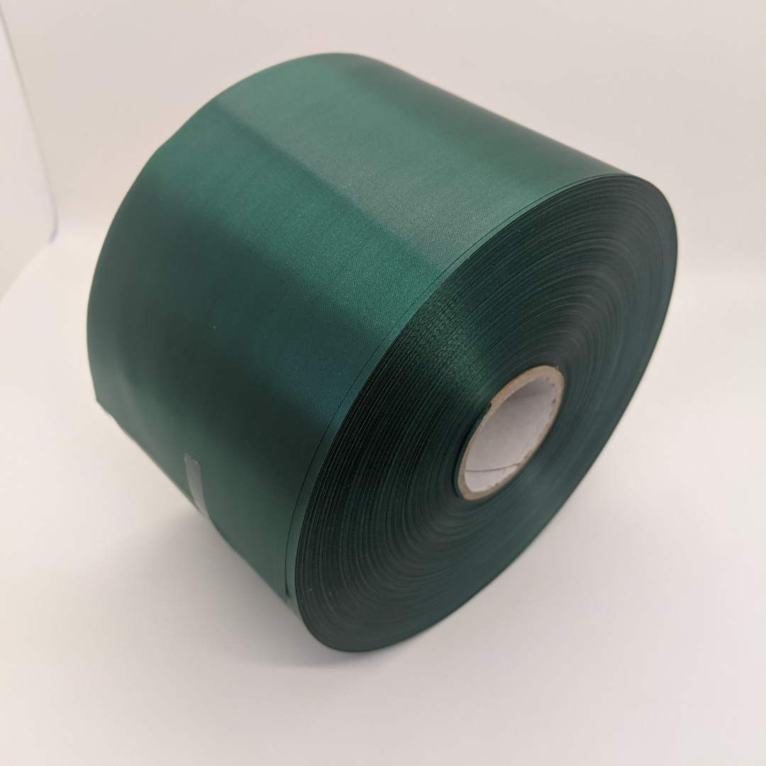 Dark green Polyester Satin Gift Ribbon  10MM-100MM