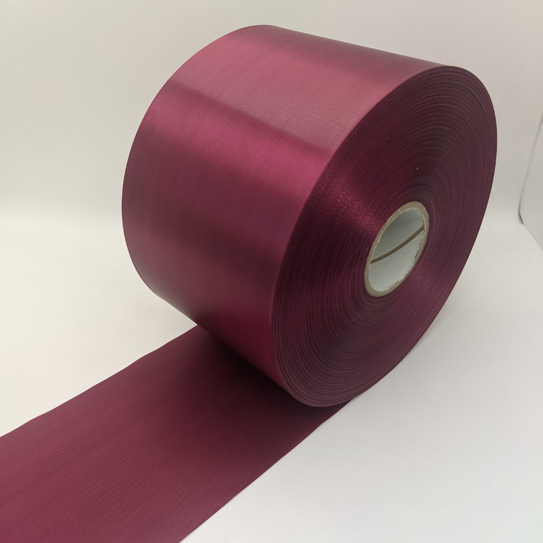 Burgundy Polyester Satin Gift Ribbon  10MM-100MM