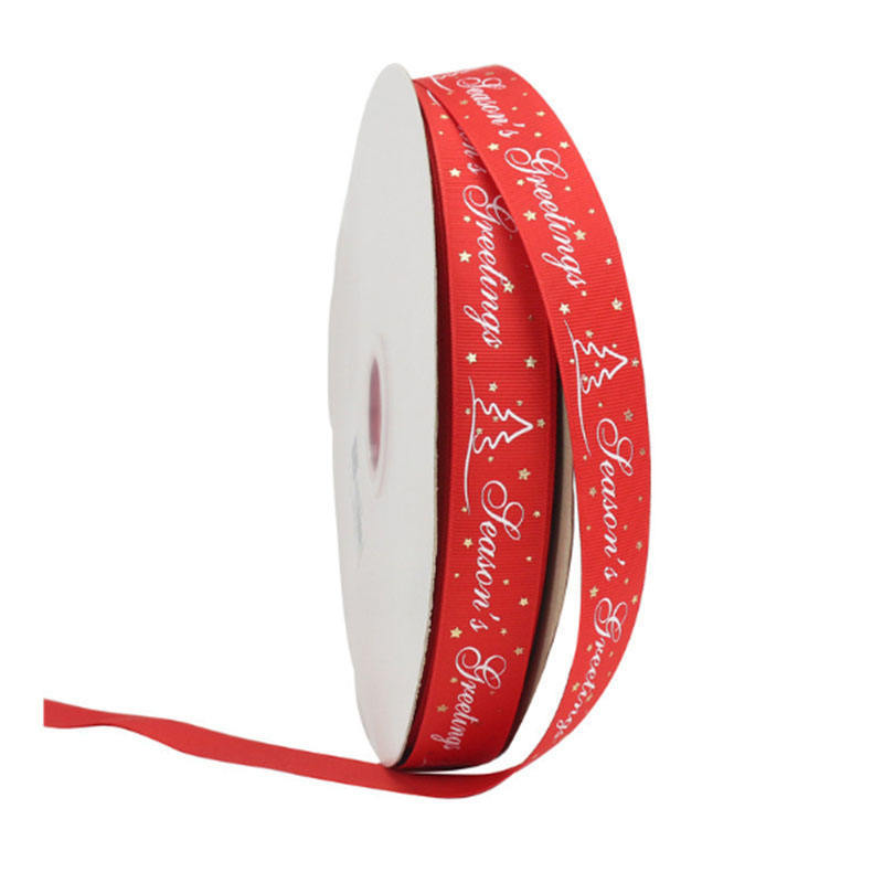 Hot selling wholesale barcode printed thermal printing textile fabric label color fabric satin ribbon