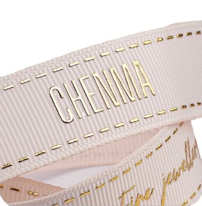 Factory OEM wholesale custom brand name printed polyester grosgrain ribbon with personalized logo
