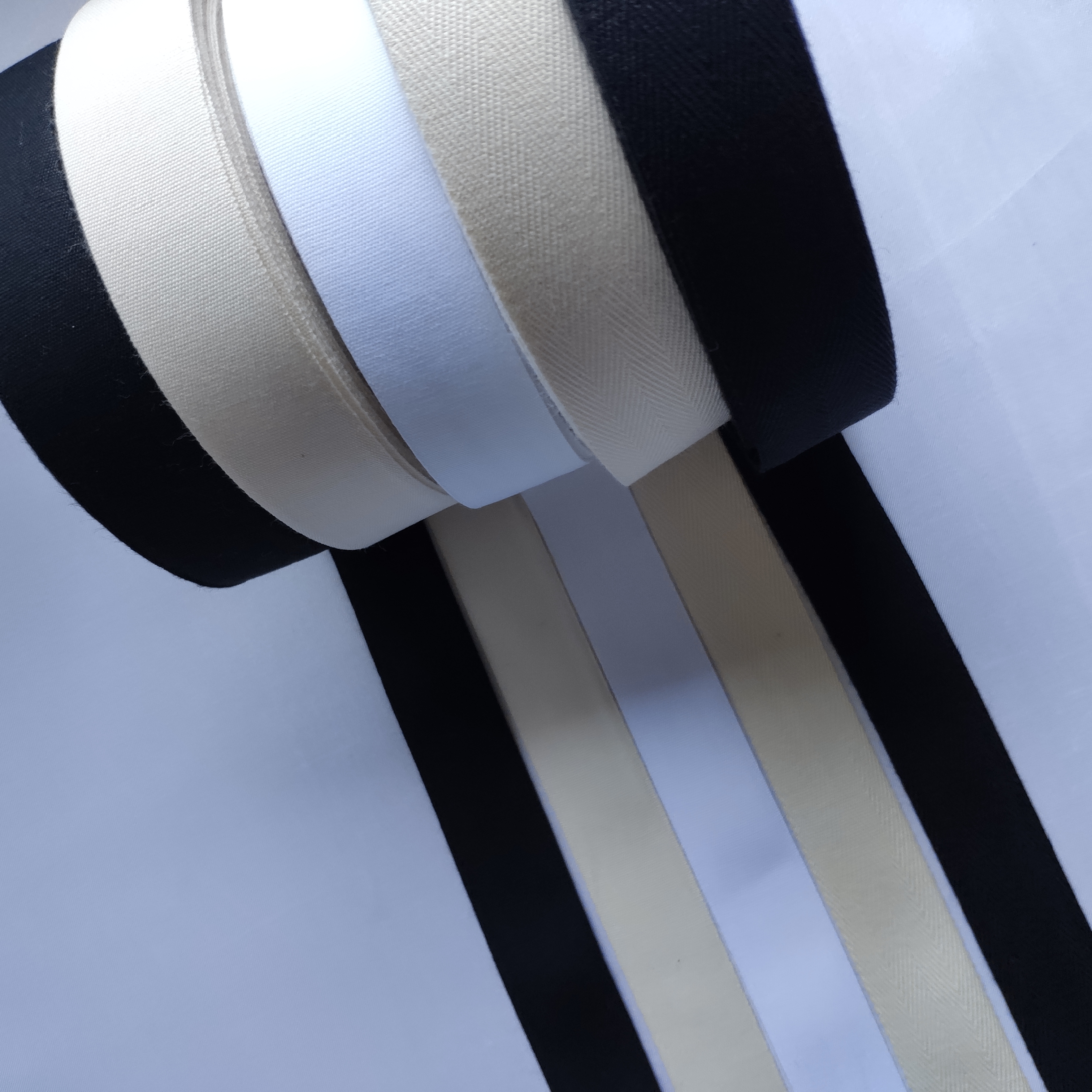  Custom printed cotton woven garment warming labe