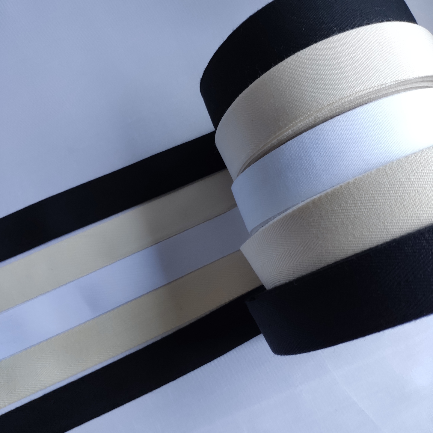  Custom printed cotton woven garment warming labe