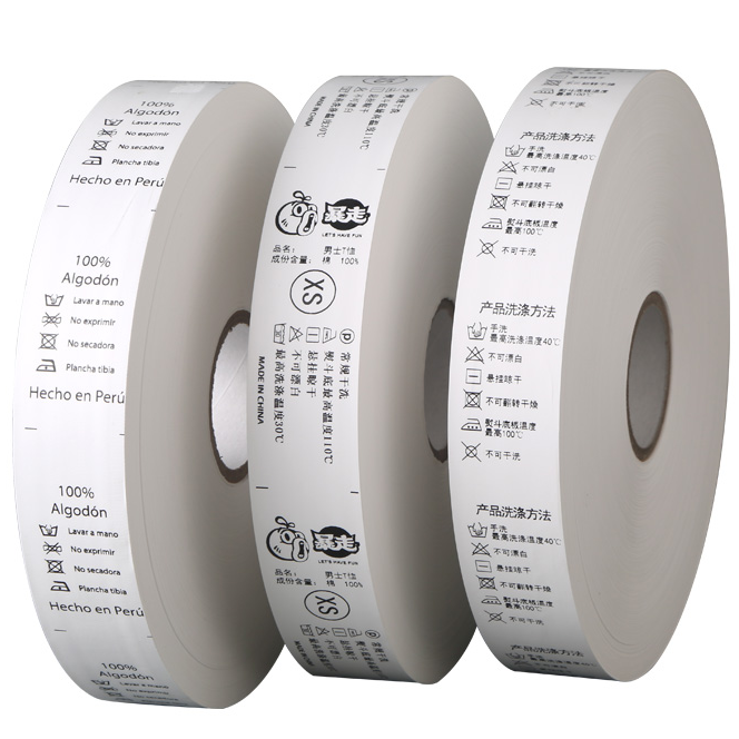 Double side printed nylon taffeta ribbon tape