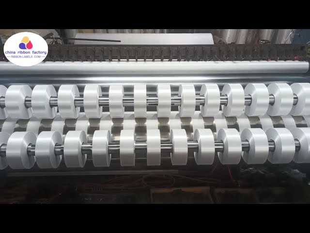 Wholesale single sided woven edge polyester satin ribbon for gifts