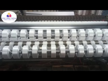 Wholesale single sided woven edge polyester satin ribbon for gifts