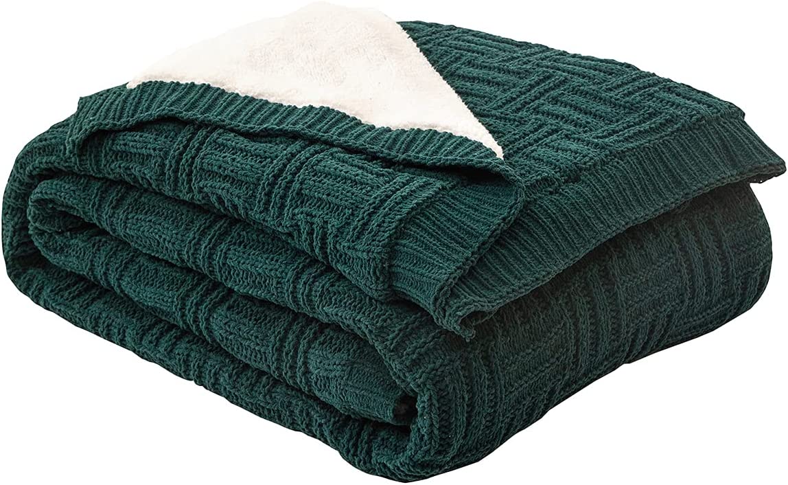 Chenille Knit Throw Blanket
