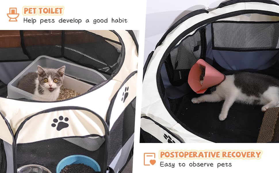 Sencone Pet Playpen