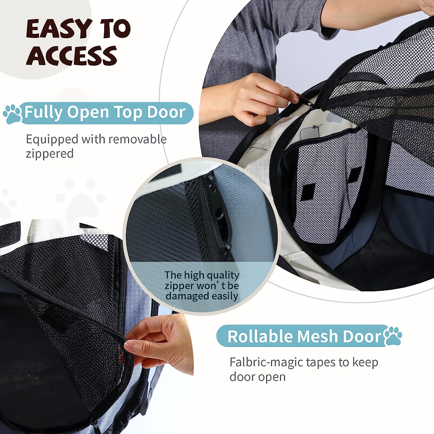 Peouna™Portable Cat Dog Crate