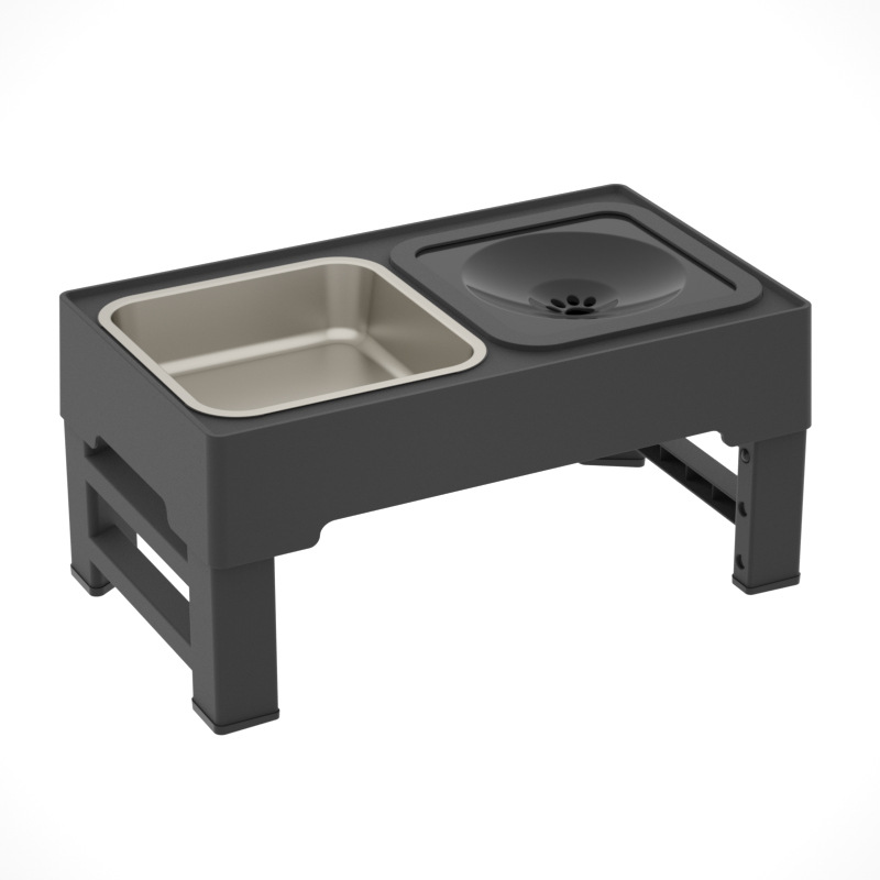 Petopvilla™ Elevated Slow Feeder Dog Bowl