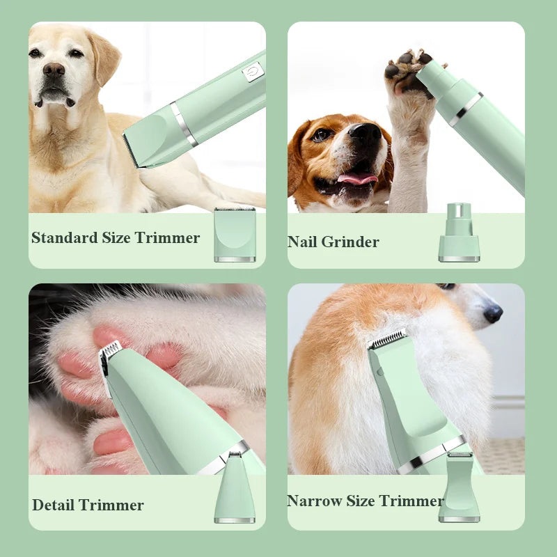 Rechargeable Pet Hair Trimmer Set - PPpetpal