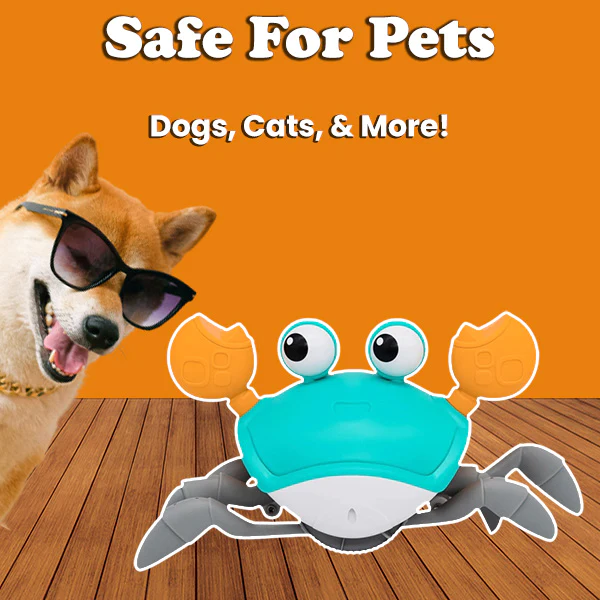 Petopvilla™The Dancing Crab Interactive Dog Toy