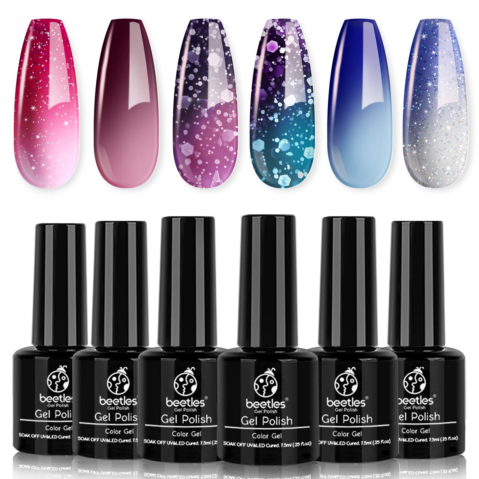 Crystal ball | Gel Polish 6 Colors Set