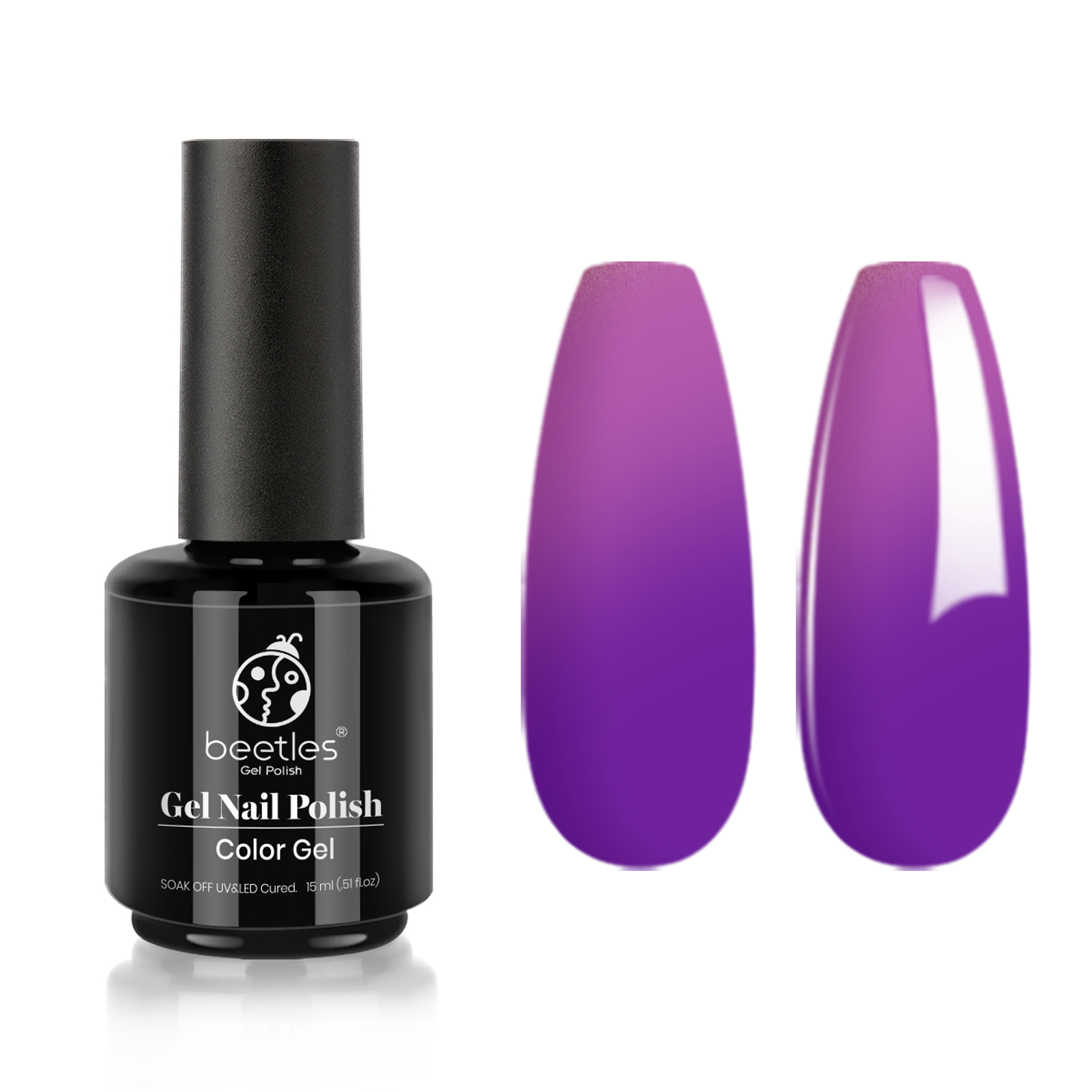 Ultra Violet #b580 | Coloring Changing 15ml Gel Polish
