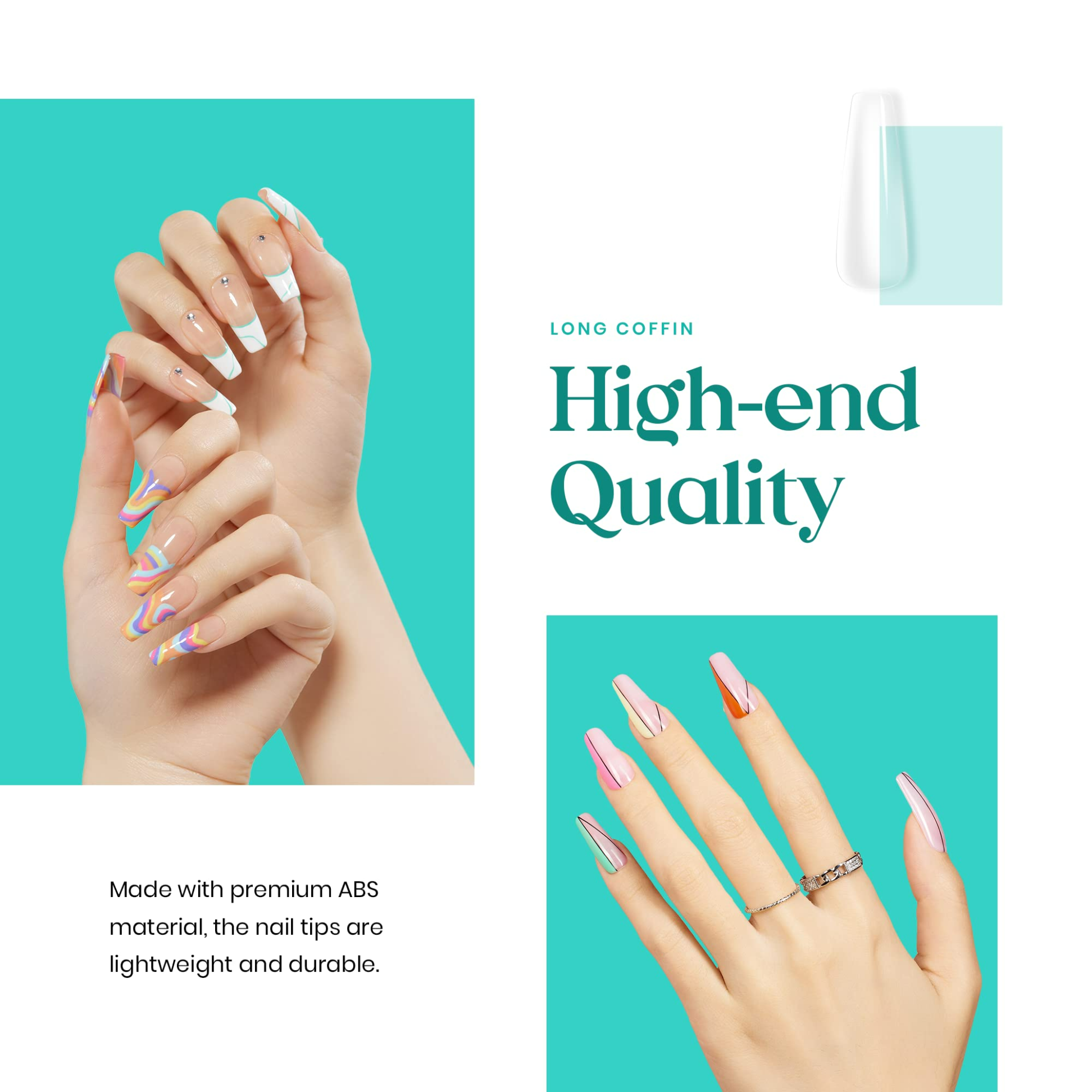 Beetles Nail Tips And Glue Gel Kit 2 In 1 Nail Glue And Base Gel With