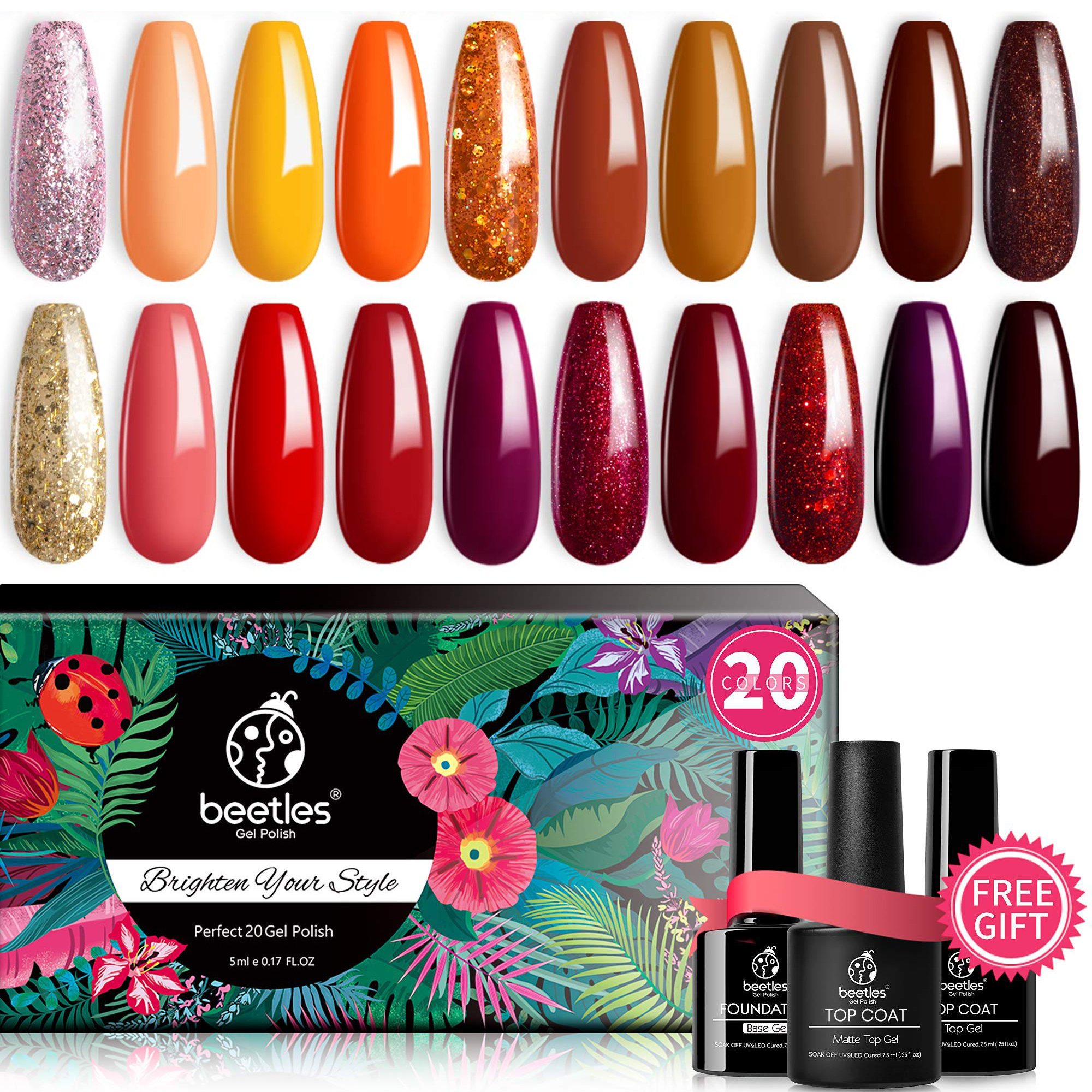 Fall Harvest - 5ml/Each Gel Colors