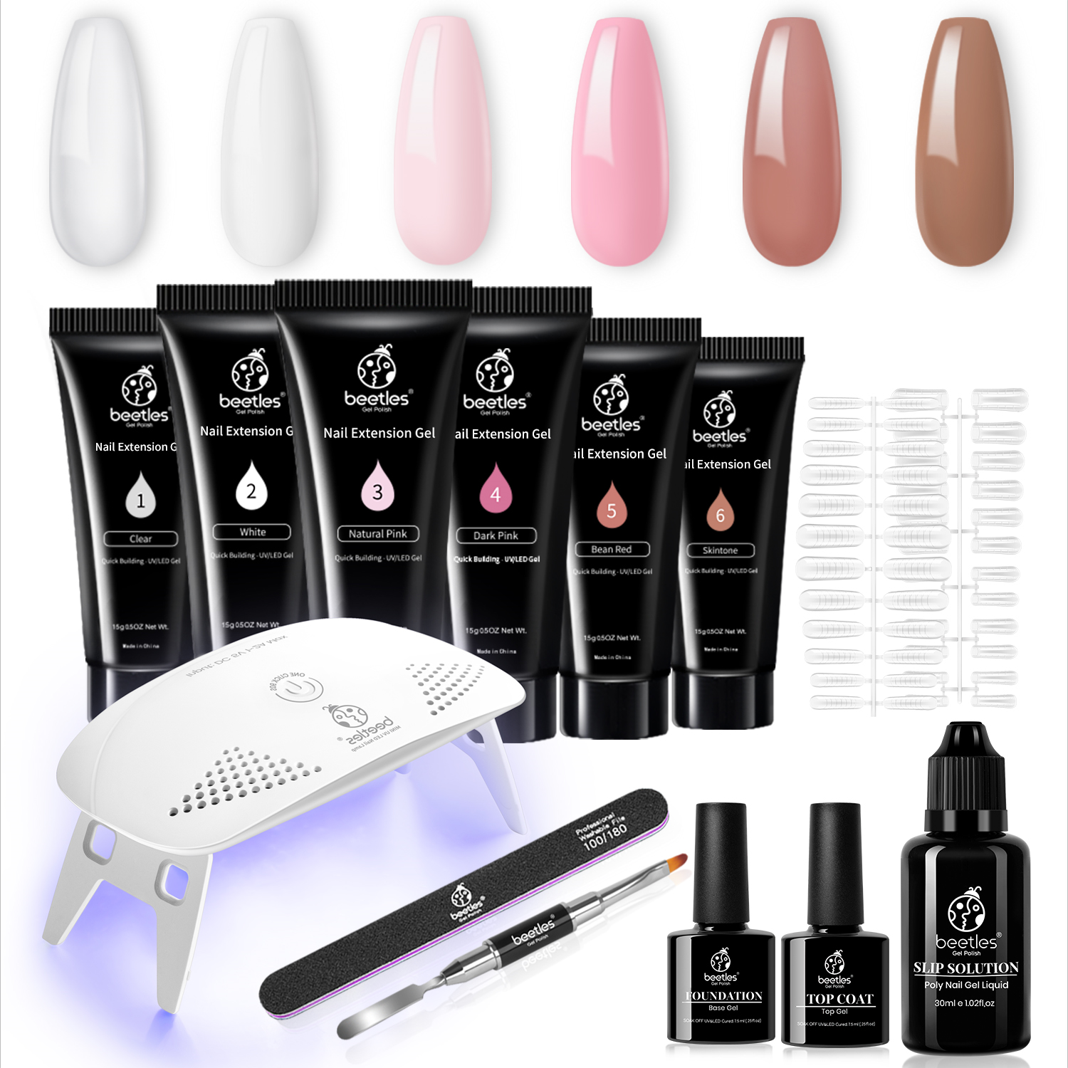 professional builder gel nail kit