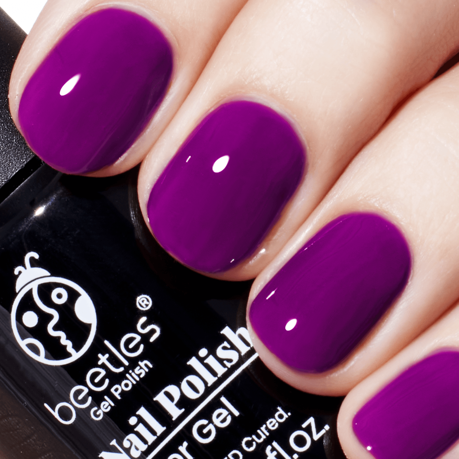 078 Dark Shimmering Purple | Gel Polish 15ml | Laloo Cosmetics