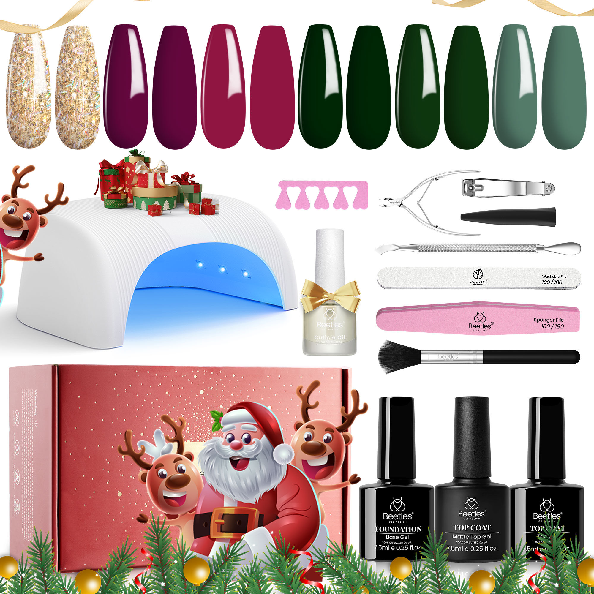 Tipsy Jazz | Christmas Perfect Gift 6 Colors Starter Kit with Gift Box #102