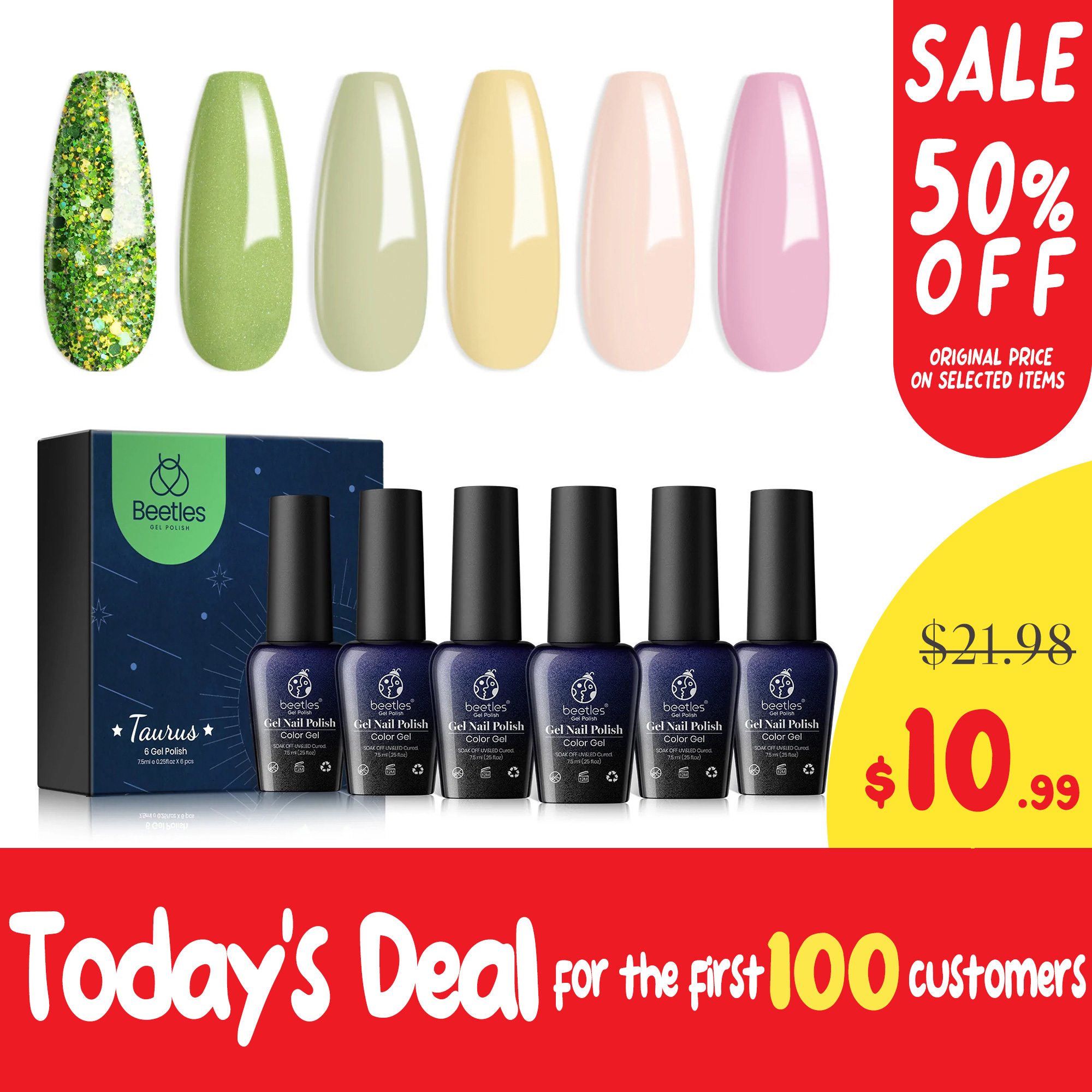 Renewal of Life | Gel Polish 6 Colors Set
